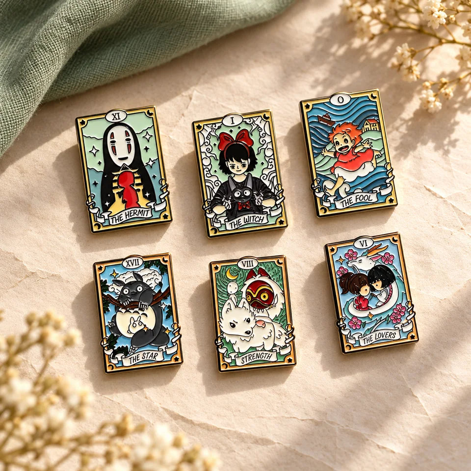 TENLOVE Storykeeper Six Anime Enamel Pins — inspiration scene 12