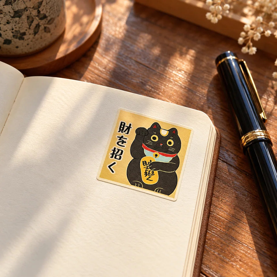 TENLOVE Paper Reverie Vintage Japanese Anime Sticker Pack — inspiration scene 1