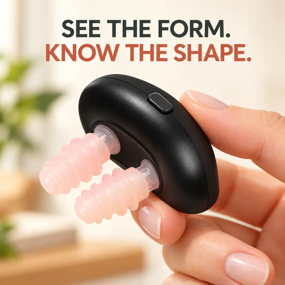 A hand-held view of the body and tip shape.