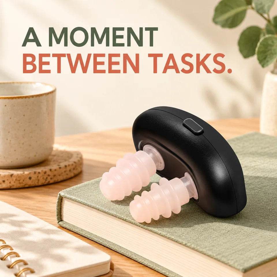 One device styled beside a closed book between tasks; props are not included.
