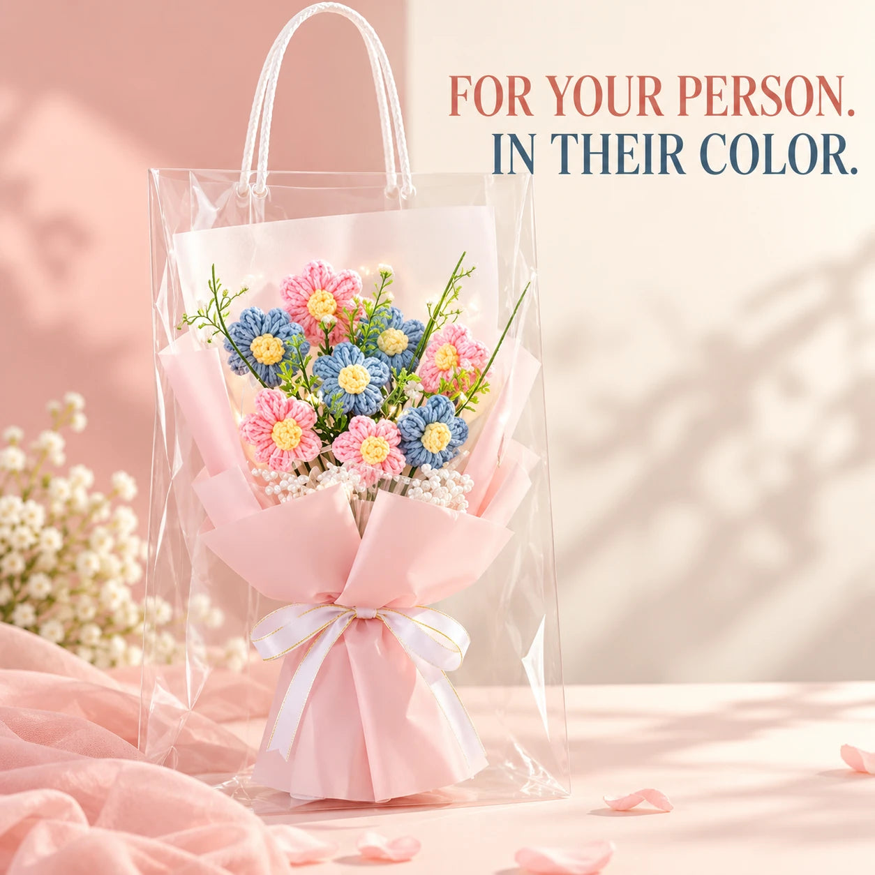 The Pink option’s mixed flower palette.