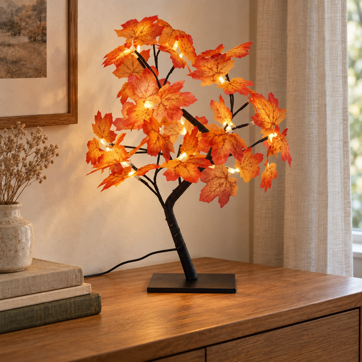 TENLOVE Blossom Tree Light - maple.